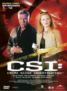 CSI: Crime Scene Investigation - Season 3.1 (3 DVD Digipack)