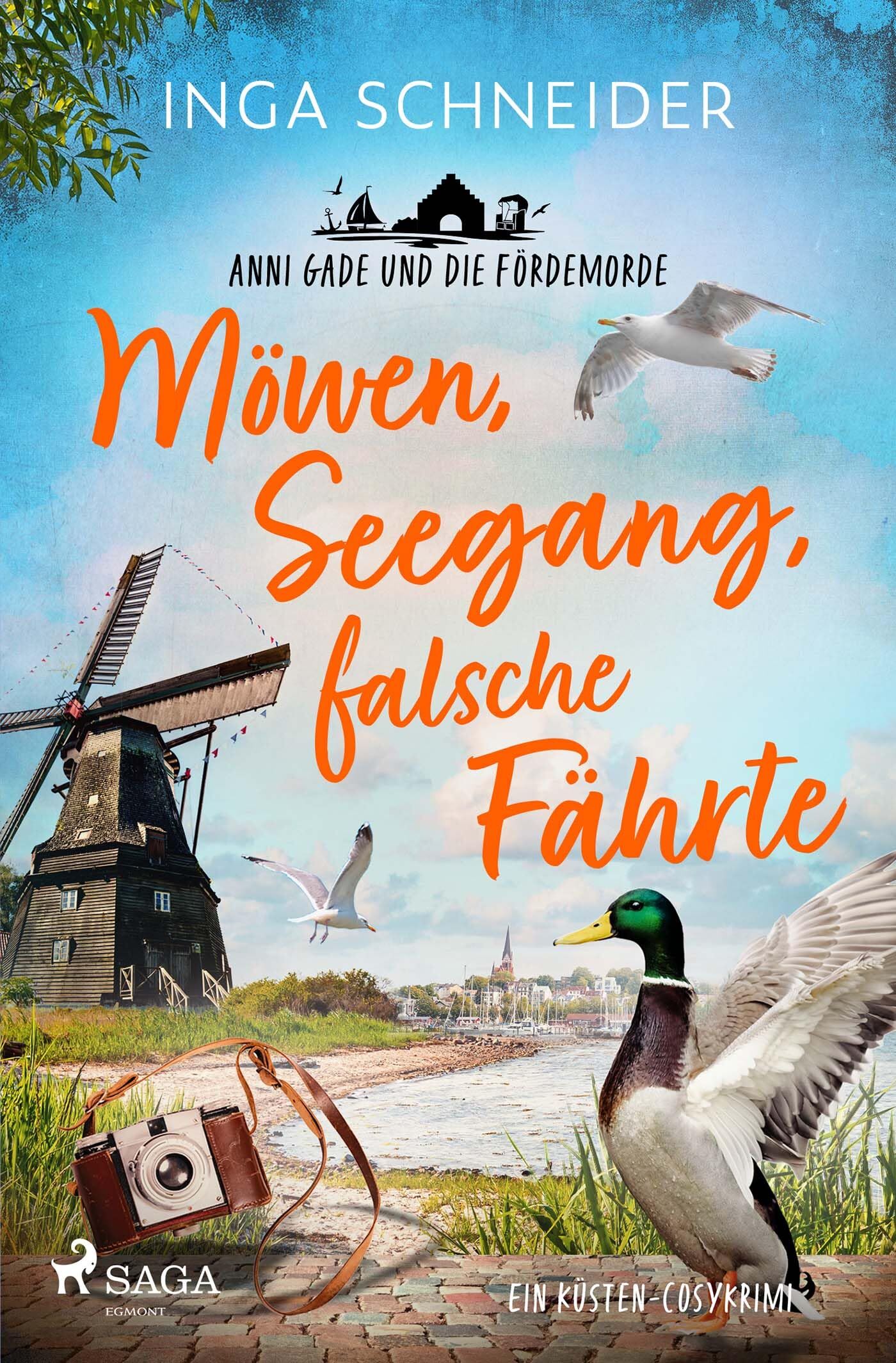 Schneider, Inga: Möwen, Seegang, falsche Fährte - Anni Gade und die Fördemorde
