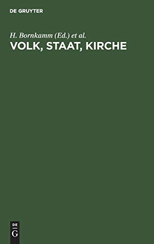 Volk, Staat, Kirche: Ein Lehrgang der Theologischen Fakultät Gießen