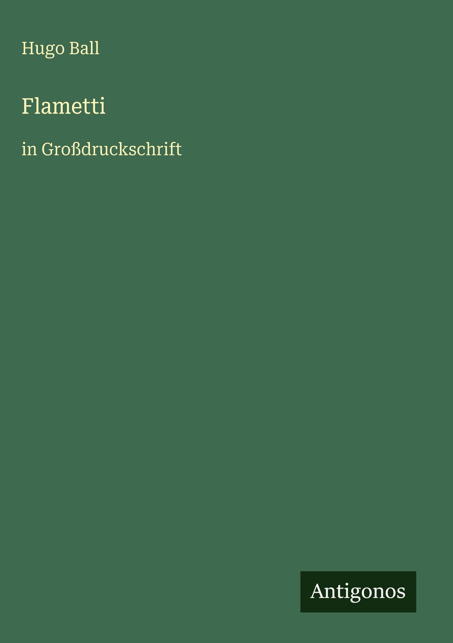 Flametti: in Großdruckschrift