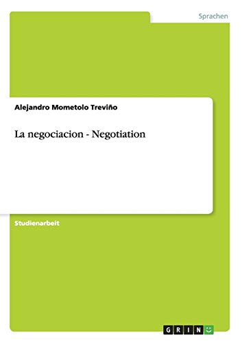 La negociacion - Negotiation