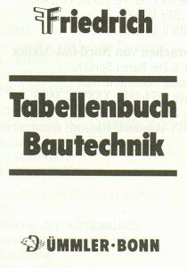 Tabellenbuch Bautechnik