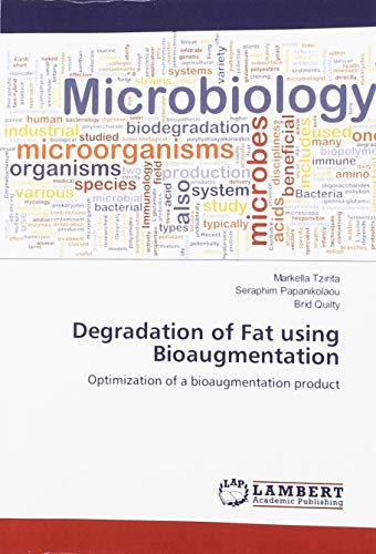 Degradation of Fat using Bioaugmentation: Optimization of a bioaugmentation product