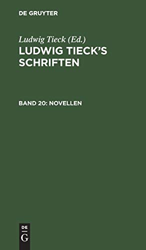 Novellen: [Der Jahrmarkt. Der Hexen-Sabbath] (Ludwig Tieck’s Schriften)