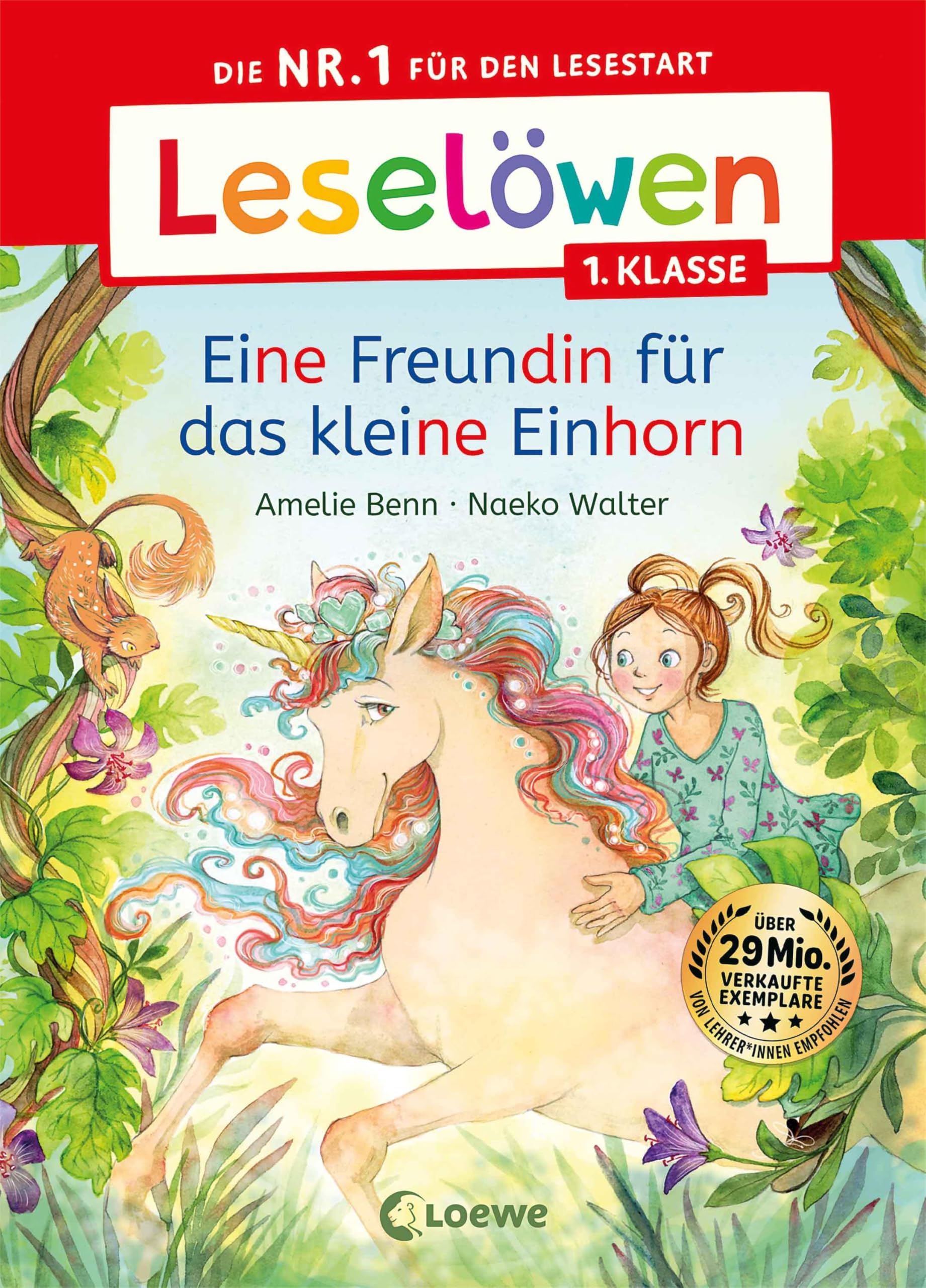 Leselöwen 1. Klasse - Eine Freundin für das kleine Einhorn: Die Nr. 1
