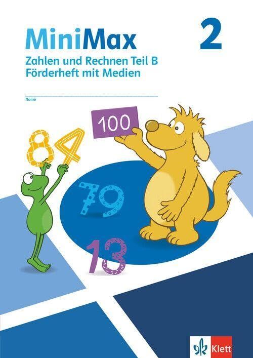 MiniMax 2. Förderheft Zahlen und Rechnen Teil B mit Medien Klasse 2