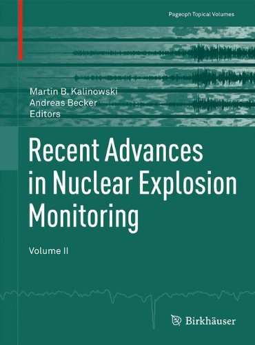 Pageoph Topical Volumes   Recent Advances in Nuclear Explosion Monitoring Kartoniert (TB)