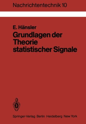 Grundlagen der Theorie statistischer Signale (Nachrichtentechnik)