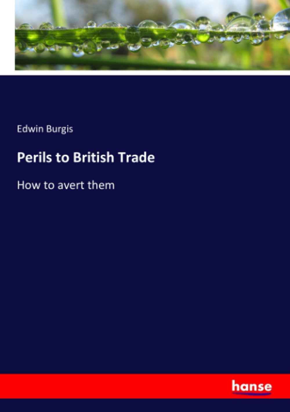 Perils to British Trade: How to avert them