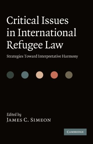 Simeon, James C. Critical Issues In International Refugee Law, Strategies Toward Interpretative Harmony