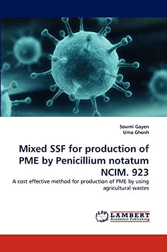 Mixed SSF for production of PME by Penicillium notatum NCIM. 923: A cost effective method for production of PME by using agricultural wastes