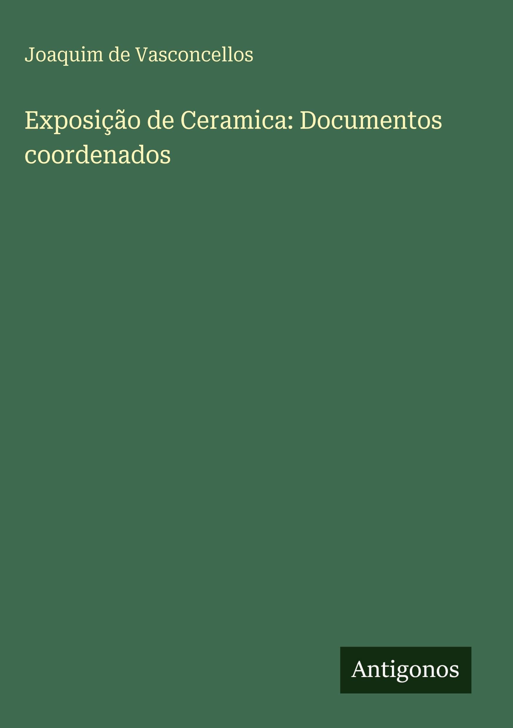 Exposição de Ceramica: Documentos coordenados
