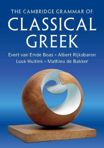 Evert van Emde Boas The Cambridge Grammar Of Classical Greek