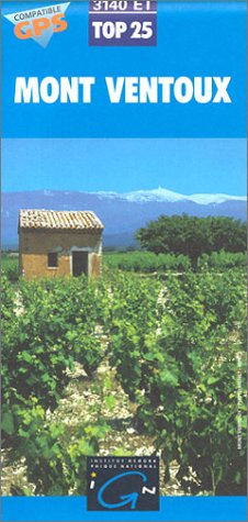 Mont Ventoux : 1/25 000 (Série Top 25)