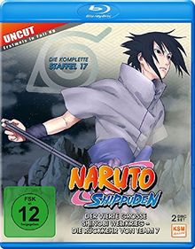 Naruto Shippuden - Der vierte große Shinobi Weltkrieg - Die Rückkehr von Team 7 - Staffel 17: Folgen 582-592 - Uncut [Blu-ray]