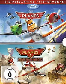 Planes + Planes 2 Doppelpack [Blu-ray] von Hall, Klay | DVD | Zustand sehr gut