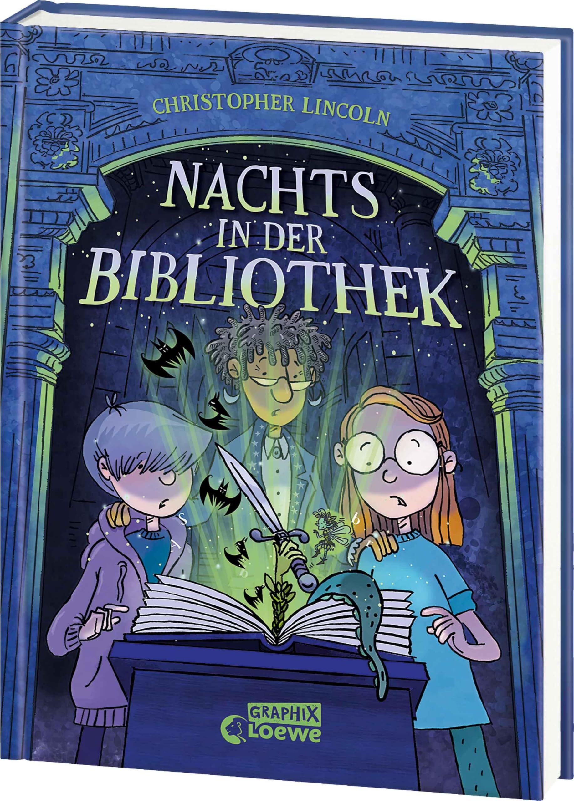 Lincoln Christopher Nachts in der Bibliothek (Band 1)