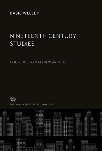 Nineteenth Century Studies: Coleridge to Matthew Arnold