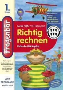 Fragenbär - Richtig rechnen 1. Klasse