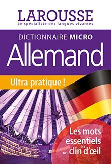 Dictionnaire micro Larousse allemand : français-allemand, allemand-français