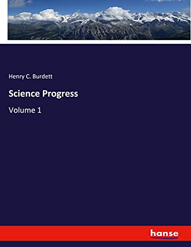 Science Progress: Volume 1