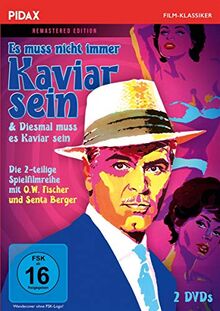 Es muss nicht immer Kaviar sein + Diesmal muss es Kaviar sein - Remastered Edition / Die komplette 2-teilige Spielfilmreihe (Pidax Film-Klassiker) [2 DVDs]