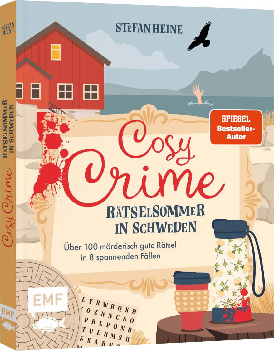 Cosy Crime – Ein Rätselsommer in Schweden: Mit 100 mörderisch guten Rätseln in 8 spannenden Geschichten: Logikrätsel, Sudokus, Kreuzworträtsel und mehr!