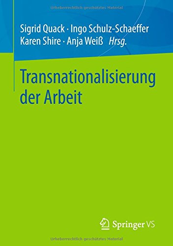 Transnationalisierung der Arbeit