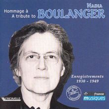 Hommage a Nadia Boulanger von Boulanger,Nadia | CD | Zustand neu