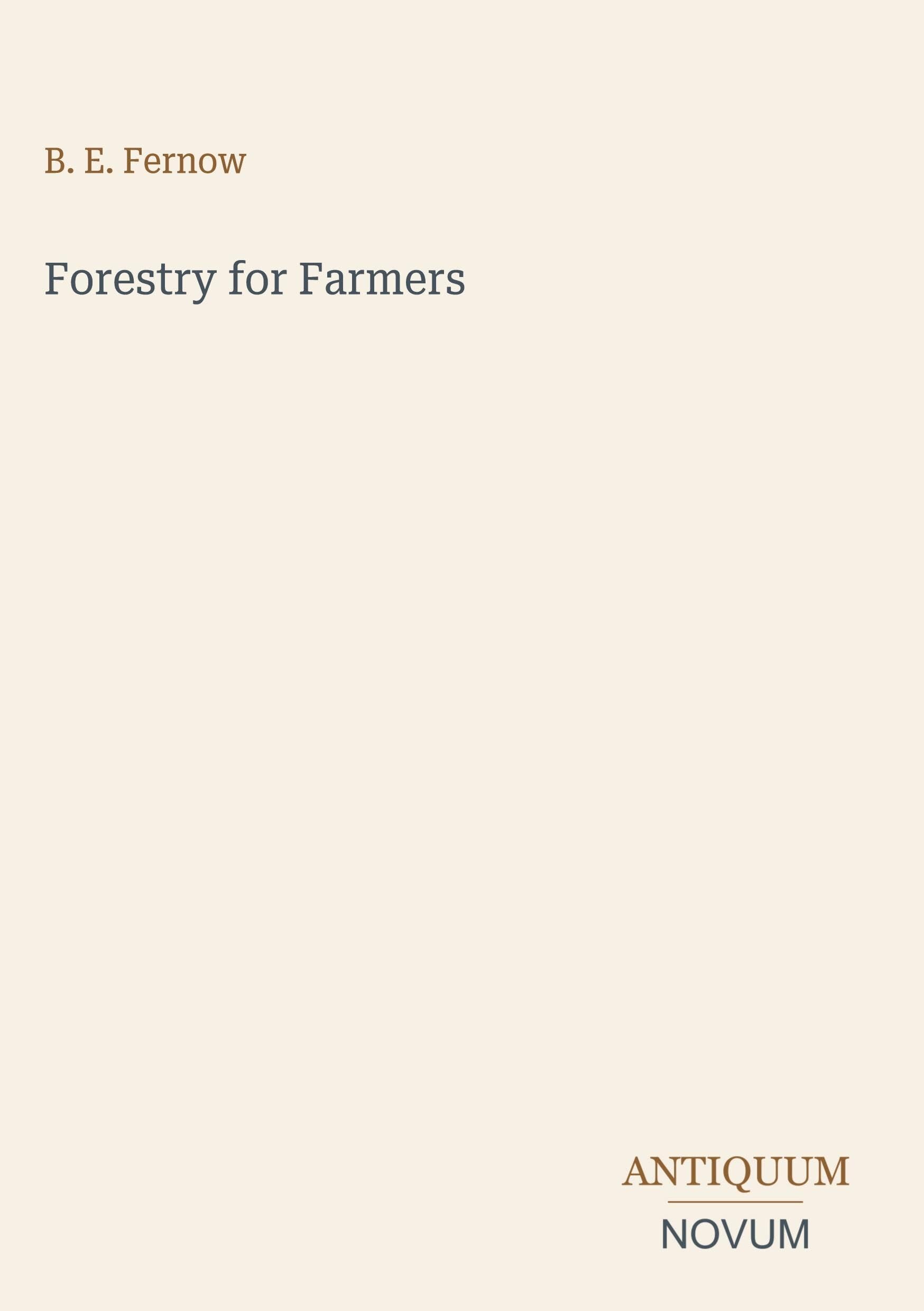 Forestry for Farmers