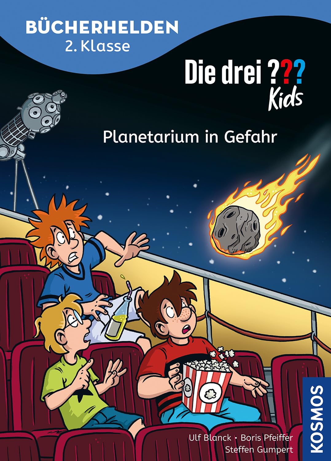 Ulf Blanck Die Drei ??? Kids, Bücherhelden 2. Klasse, Planetarium In Gefahr, Gut Lesen Können - Kinderbuch Für Erstleser Ab 7 Jahren - Spannende