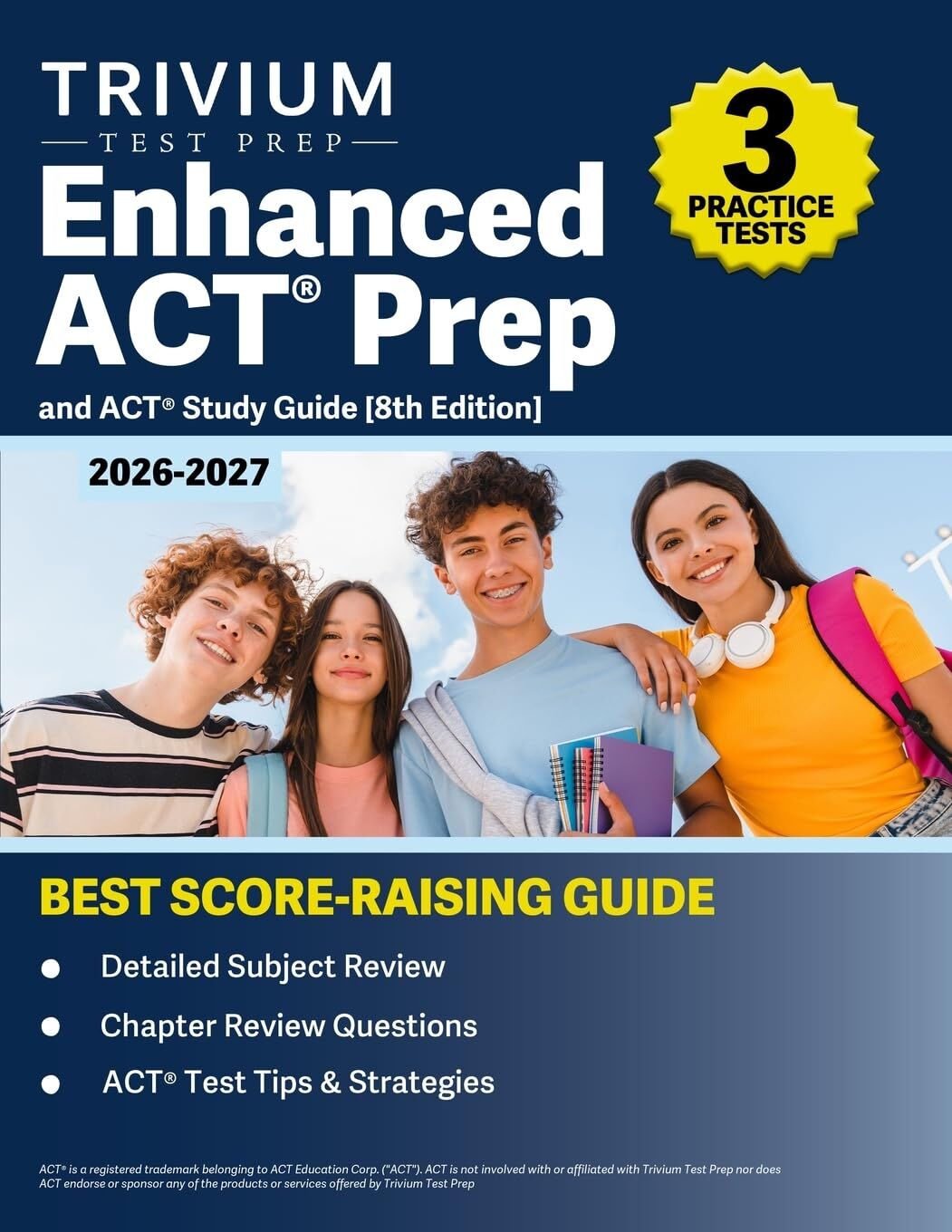 Enhanced ACT Prep Book 2026-2027