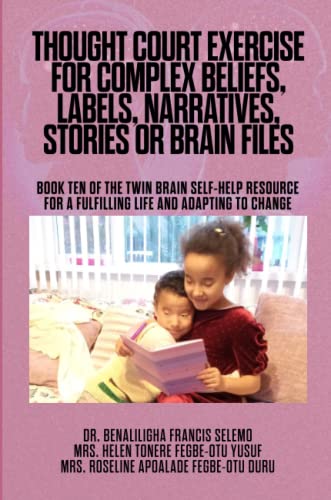THOUGHT COURT EXERCISE FOR COMPLEX BELIEFS, LABELS, NARRATIVES, STORIES OR BRAIN FILES.: Book Ten of the Twin Brain Self-Help Resource for a fulfilling life and adapting to change.