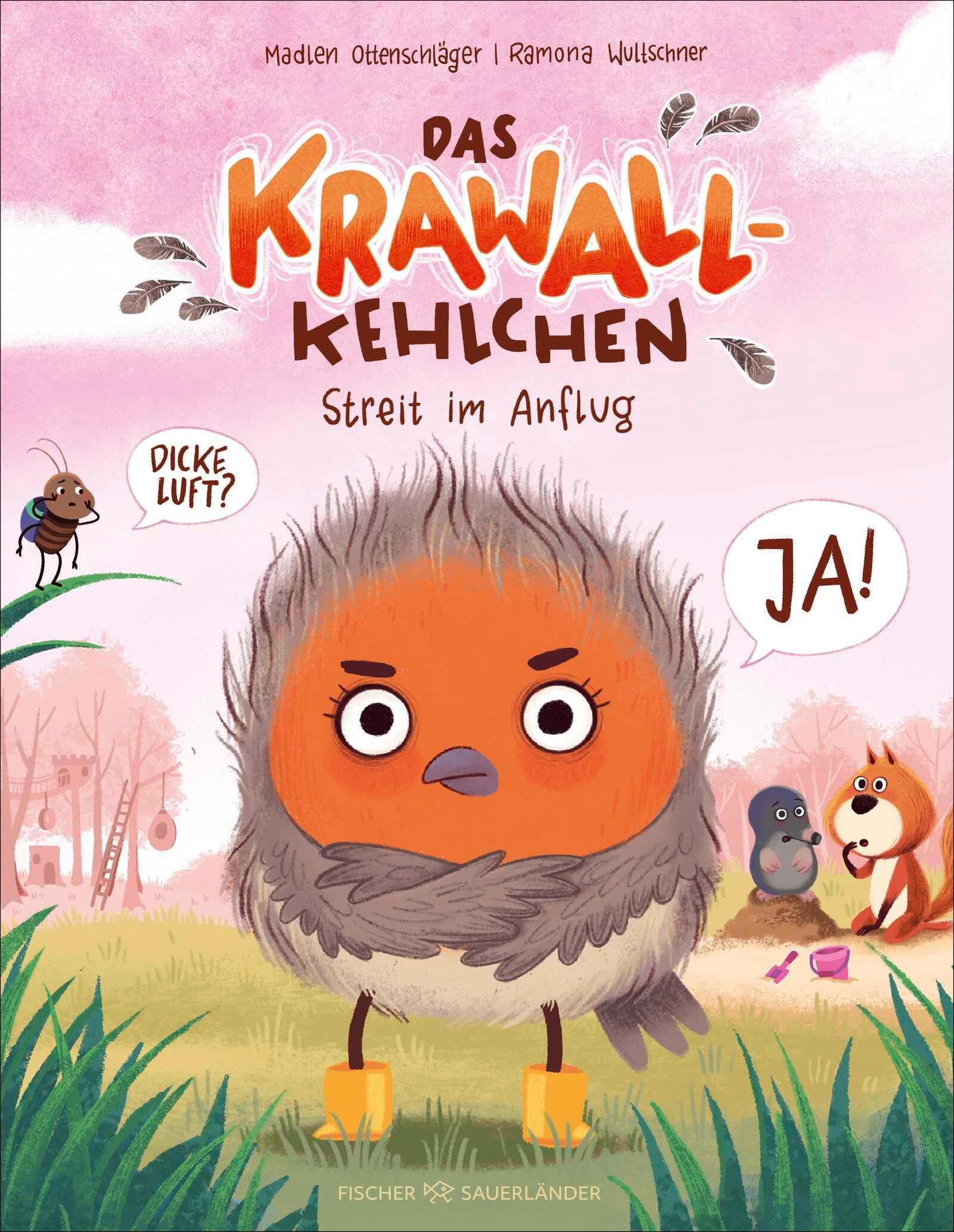 Das Krawallkehlchen: Streit im Anflug | Humorvolles Bilderbuch über starke Gefühle für Kinder ab 4 Jahren (Mit Gefühlsrad)