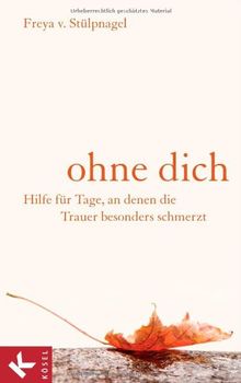Ohne dich: Hilfe für Tage, an denen die Trauer besonders schmerzt - von Stülpnagel, Freya v.  | Buch | Zustand gut