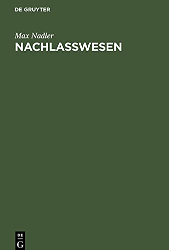 Nachlaßwesen