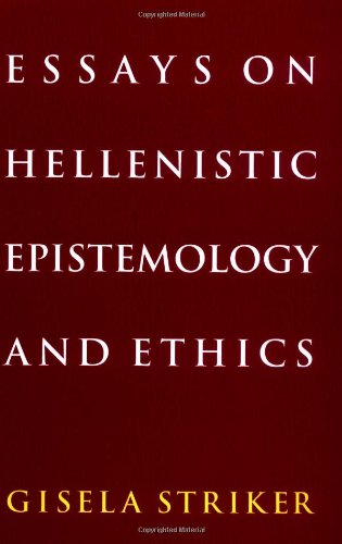 Essays on Hellenistic Ethics