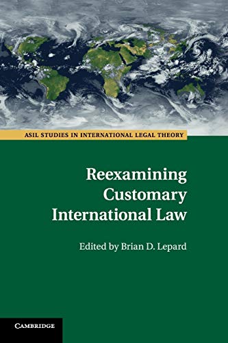 Reexamining Customary International Law (ASIL Studies in International Legal Theory)