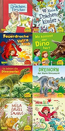WWS Pixi-Box 279: Dinos und Drachen bei Pixi (279): Miniaturbuch