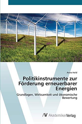Politikinstrumente zur Förderung erneuerbarer Energien: Grundlagen, Wirksamkeit und ökonomische Bewertung
