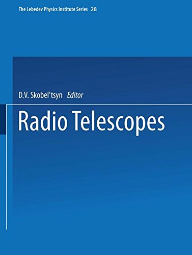 Radio Telescopes (The Lebedev Physics Institute Series)