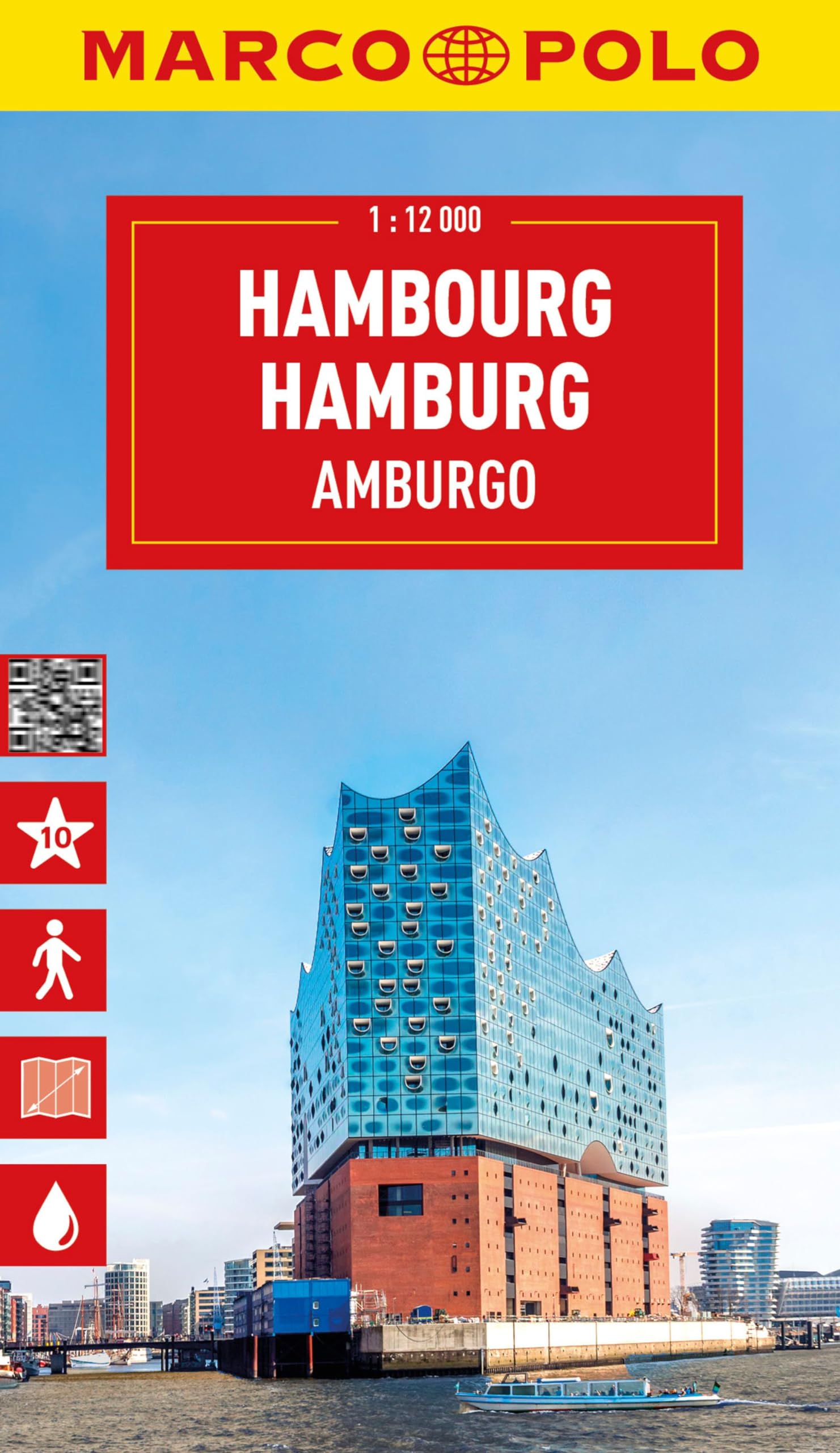 unbekannt Marco Polo Cityplan Hamburg 1, 12.000
