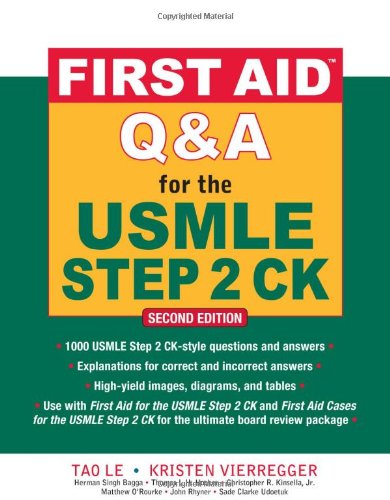 First Aid Q&A for the USMLE Step 2 CK (First Aid USMLE)