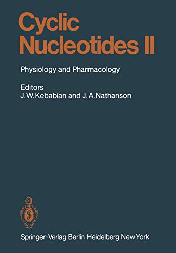 Cyclic Nucleotides: Part II: Physiology and Pharmacology (Handbook of Experimental Pharmacology, 58 / 2)