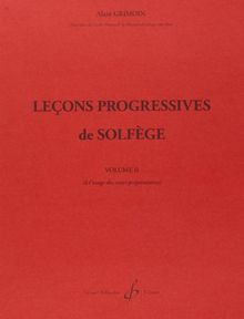 32 Lecons Progressives de Solfege Volume 2