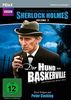 Sherlock Holmes, Vol. 2 (Sir Arthur Conan Doyle's Sherlock Holmes) / 2 weitere Folgen: Der Hund von Baskerville (Teil 1 & 2) mit Peter Cushing (Pidax Serien-Klassiker)