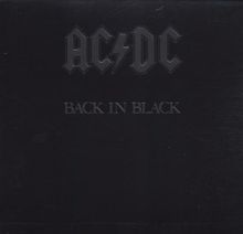 Back in Black(Mini Vinyl Repli