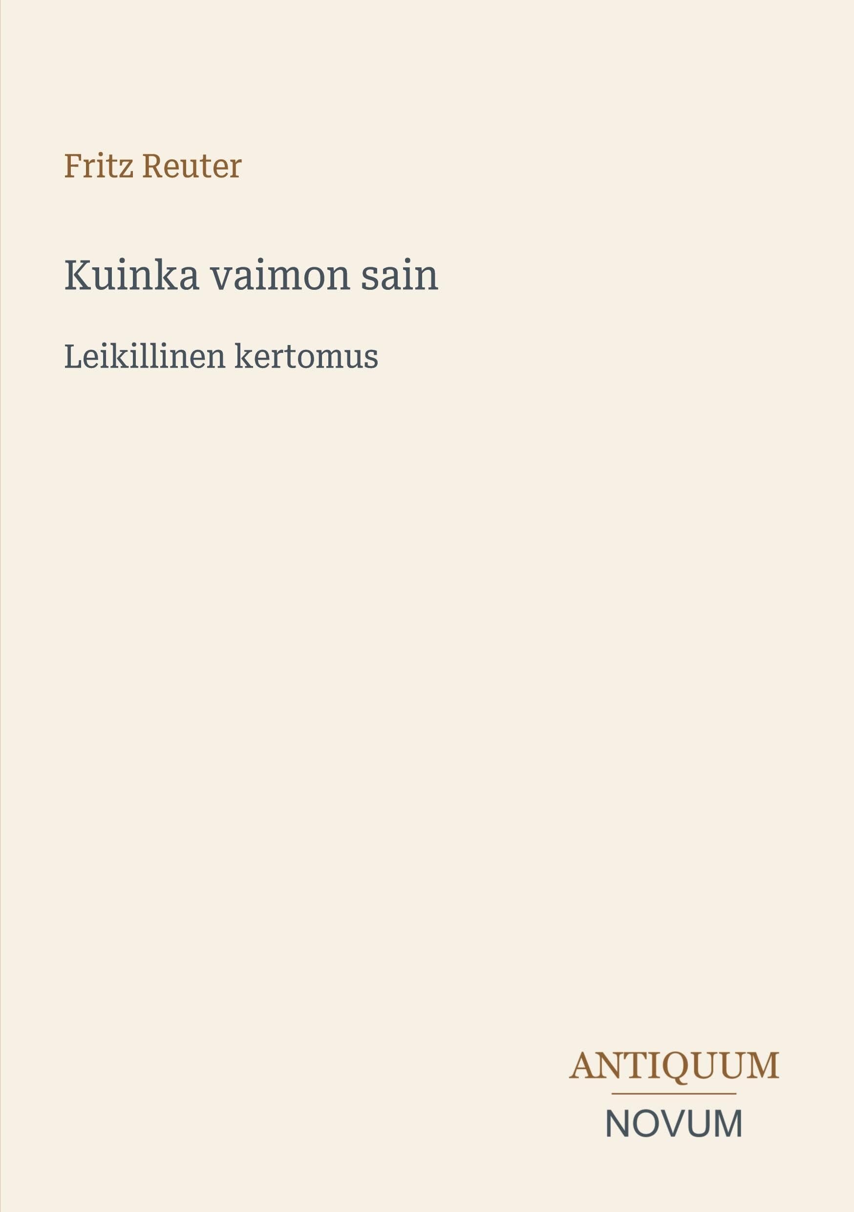 Kuinka vaimon sain