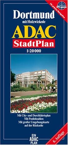 ADAC Stadtplan Dortmund: Mit City- und Durchfahrtsplan. Mit Rad- und Wanderwegen. Mit Postleitzahlen. Mit großer Umgebungskarte