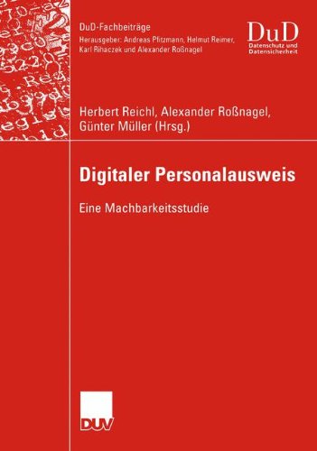 Digitaler Personalausweis (DuD-Fachbeiträge)